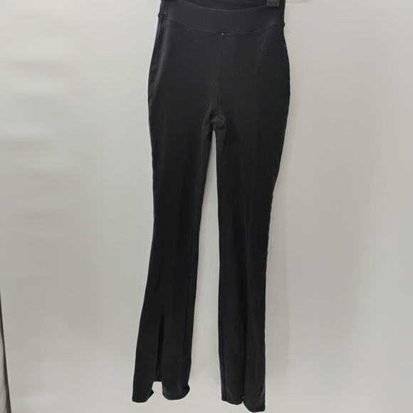 Alo Yoga Airbrush 7/8 High Waist Flutter Legging Black Stretch Women's Size XS - Picture 6 of 11